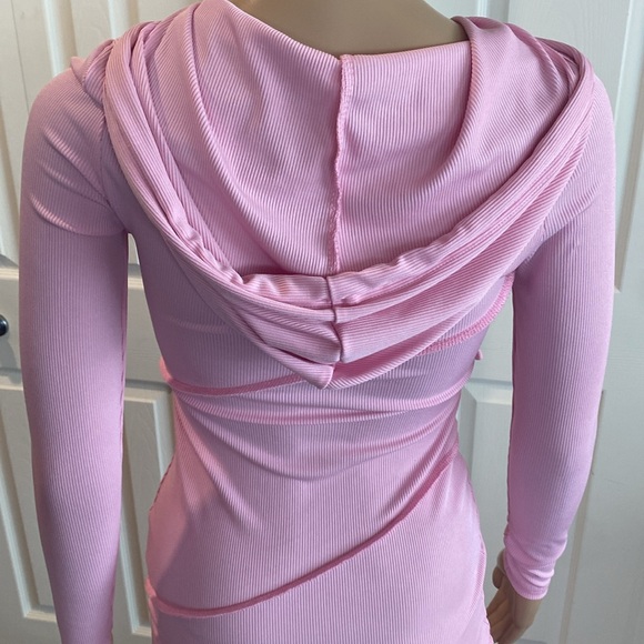 SHEIN - Pink Mermaid Dress Sz XS - Picture 5 of 13